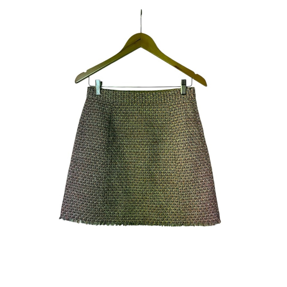 Babaton Aritzia Tweed Orion Skirt Mini Pink Multi Old Money Preppy 6 - Picture 3 of 6